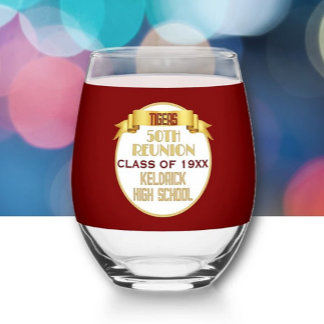 Verre À Vin Sans Pied À votre santé ! 50e réunion de classe