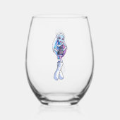 Verre à vin sans pied Abbaye (Recto)