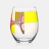 Verre À Vin Sans Pied abstract digital artwork  (Gauche)
