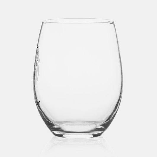 Verre À Vin Sans Pied agipoadhiosdjhs (Gauche)