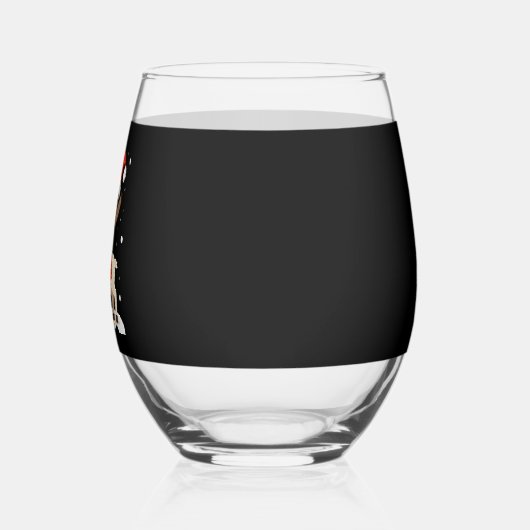 Verre À Vin Sans Pied Alpaca Sloth Christmas (3) (Gauche)