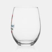 Verre À Vin Sans Pied Amateurs de casino (Gauche)