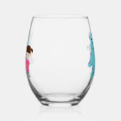 Verre À Vin Sans Pied Amis (Gauche)
