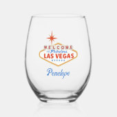 Verre À Vin Sans Pied Bachelorette Las Vegas (Recto)