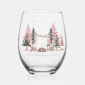 Verre À Vin Sans Pied Bachelorette Party Camping Week-end (Recto)