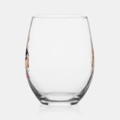 Verre À Vin Sans Pied Barbe (Gauche)