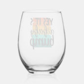 Verre À Vin Sans Pied barkiekuhseg (Verso)