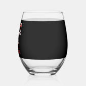 Verre À Vin Sans Pied Bear Christmas Christmas (5) (Gauche)