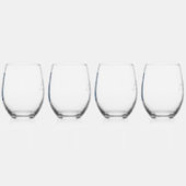 Verre À Vin Sans Pied Beautiful Mahjong Joker Wine Glasses (Gauche)