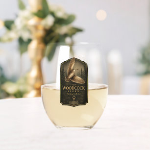 Verre À Vin Sans Pied Bécasse 