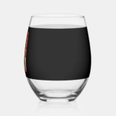 Verre À Vin Sans Pied Black cat eats Japanese ramen for Halloween (Gauche)