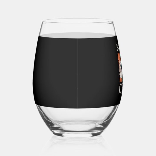 Verre À Vin Sans Pied Boo Boo Crew Infirmière d'Halloween (Droite)