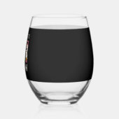 Verre À Vin Sans Pied Boo Boo Crew Infirmière d'Halloween (Gauche)