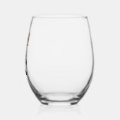 Verre À Vin Sans Pied Boo Halloween (Gauche)