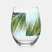 Verre À Vin Sans Pied Branche de palmier (Droite)