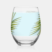 Verre À Vin Sans Pied Branche de palmier (Gauche)