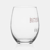 Verre À Vin Sans Pied Brattleboro Ice Company Glass (Droite)