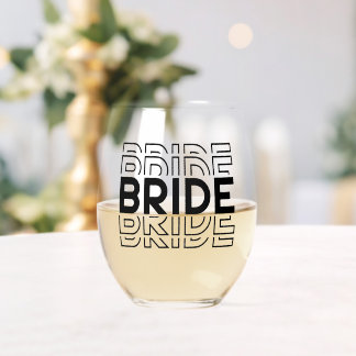 Verre À Vin Sans Pied Bride 