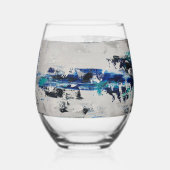 Verre À Vin Sans Pied Brise (Verso)