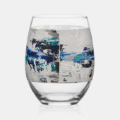 Verre À Vin Sans Pied Brise (Gauche)