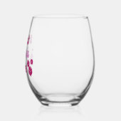 Verre À Vin Sans Pied Bunco Babe personnalisée (Droite)