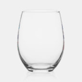 Verre À Vin Sans Pied Bunco Funny Quel Nombre Sommes-Nous ? Typographie (Droite)