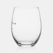Verre À Vin Sans Pied Cadeau Mariage Best Man élégant (Gauche)