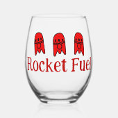 Verre À Vin Sans Pied Carburant à fusée (Recto)