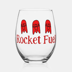 Verre À Vin Sans Pied Carburant à fusée