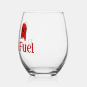 Verre À Vin Sans Pied Carburant à fusée (Gauche)