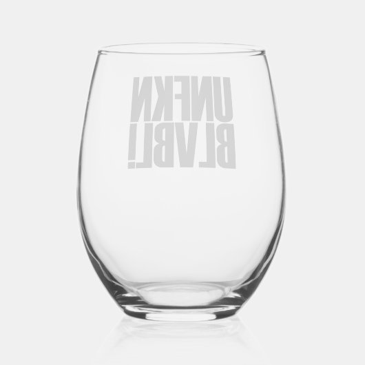 Verre À Vin Sans Pied carnesmuradi (Verso)