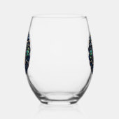 Verre À Vin Sans Pied Celtic Monogram Wine Glass Set (Gauche)