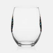 Verre À Vin Sans Pied Celtic Monogram Wine Glass Set (Gauche)