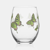 Verre À Vin Sans Pied Celtic Papillon (Droite)