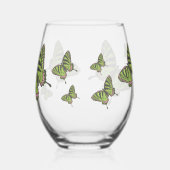 Verre À Vin Sans Pied Celtic Papillon (Gauche)