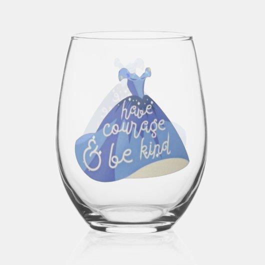 Verre À Vin Sans Pied Cendrillon (Recto)