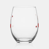 Verre À Vin Sans Pied Cerise (Droite)
