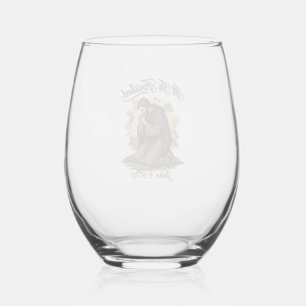 Verre À Vin Sans Pied C'est Accompli Verset Biblique Vintage Chemise Chr