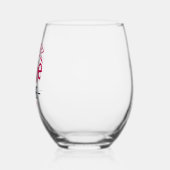 Verre À Vin Sans Pied C'est le vin le plus merveilleux de l'année (Gauche)