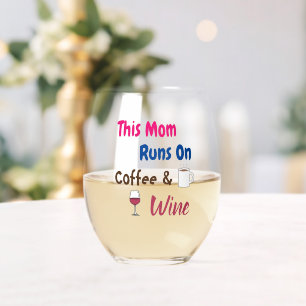 Verre À Vin Sans Pied Cette Maman Fait Du Café Et Du Vin
