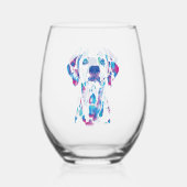 Verre À Vin Sans Pied Chien (Verso)