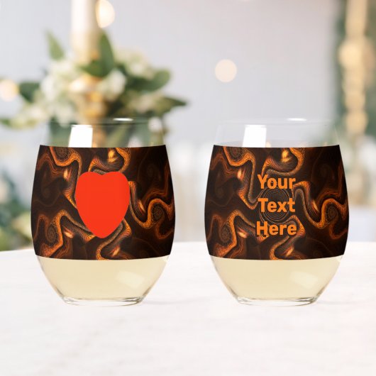 Verre À Vin Sans Pied Chocolat mexicain (Insitu (Mariage))