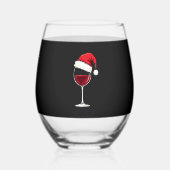 Verre À Vin Sans Pied Christmas (Recto)