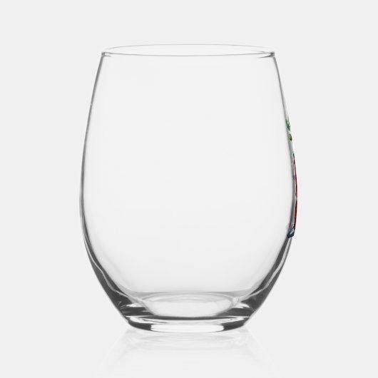 Verre À Vin Sans Pied Christmas (1) (Droite)