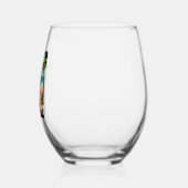 Verre À Vin Sans Pied christmas Snowman (2) (Gauche)