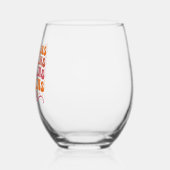 Verre À Vin Sans Pied Citrouille Citrouille Citrouille Citrouille Épice (Gauche)