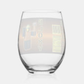 Verre À Vin Sans Pied cola bloxy (Verso)