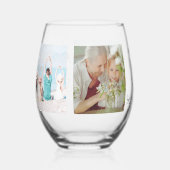 Verre À Vin Sans Pied Collection photo de Keepsaké moderne Meilleur gran (Recto)