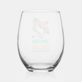 Verre À Vin Sans Pied comanlorasu (Verso)