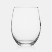 Verre À Vin Sans Pied Conception vectorielle de citation de batteur Drum (Gauche)
